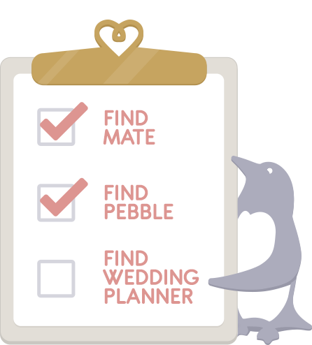 Wedding Planning Perfect Pebble Checklist Penguin